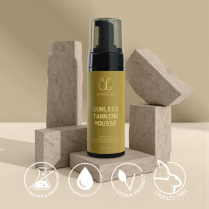 OEM sunless tanning mousse with buttery smooth texture and non-stick formula