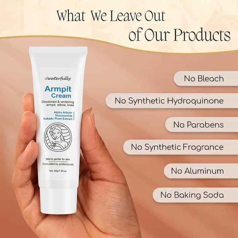 Advanced Underarm Brightening Deodorant Cream with Alpha Arbutin & Niacinamide - Image 2