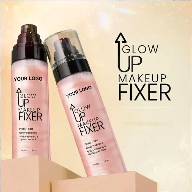 Private Label Dewy Glow Makeup Setting Spray