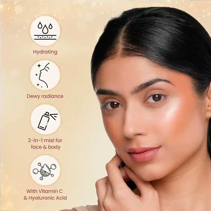 Private Label Dewy Glow Makeup Setting Spray - Image 3