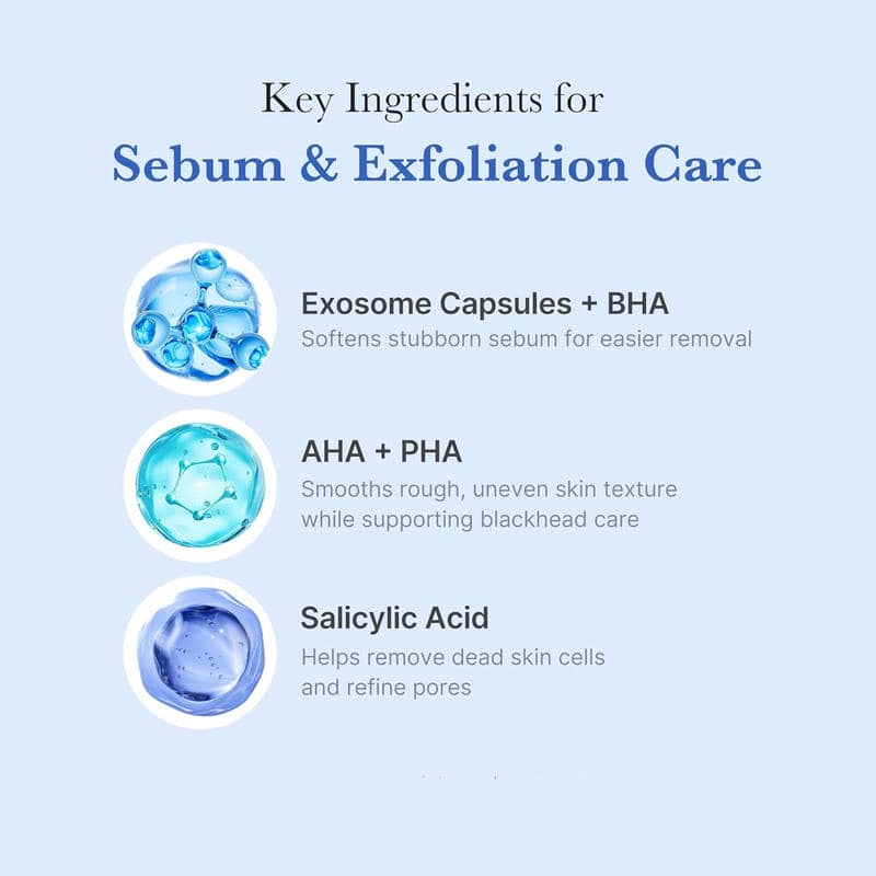Private Label Salicylic Acid Blue Capsule Foam Cleanser - Image 4